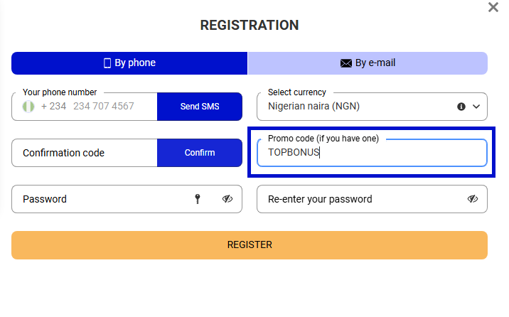 PariPesa register